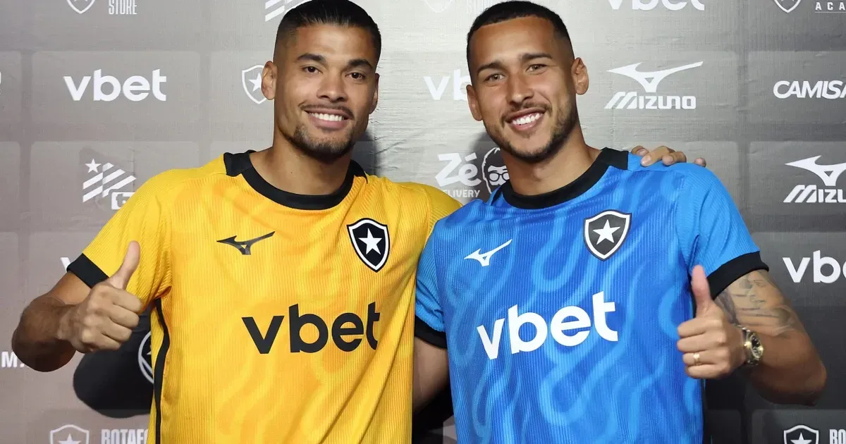 Botafogo apresenta Warleson e Gabriel Batista