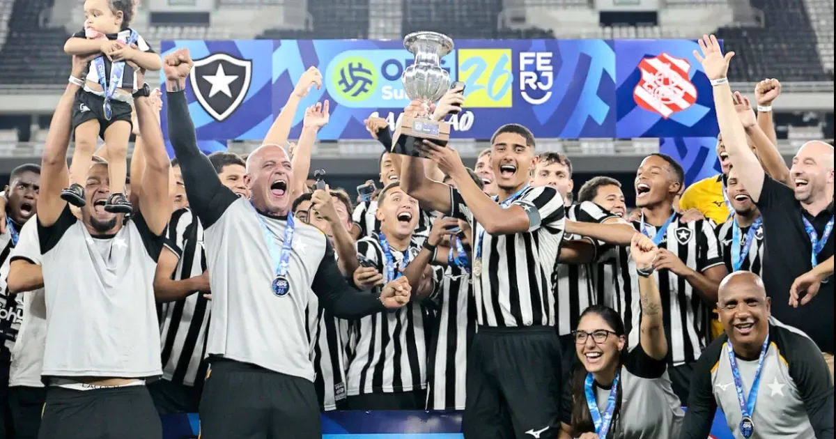 Botafogo vence Bangu no último minuto e conquista o 10º título do Torneio OPG Sub-20