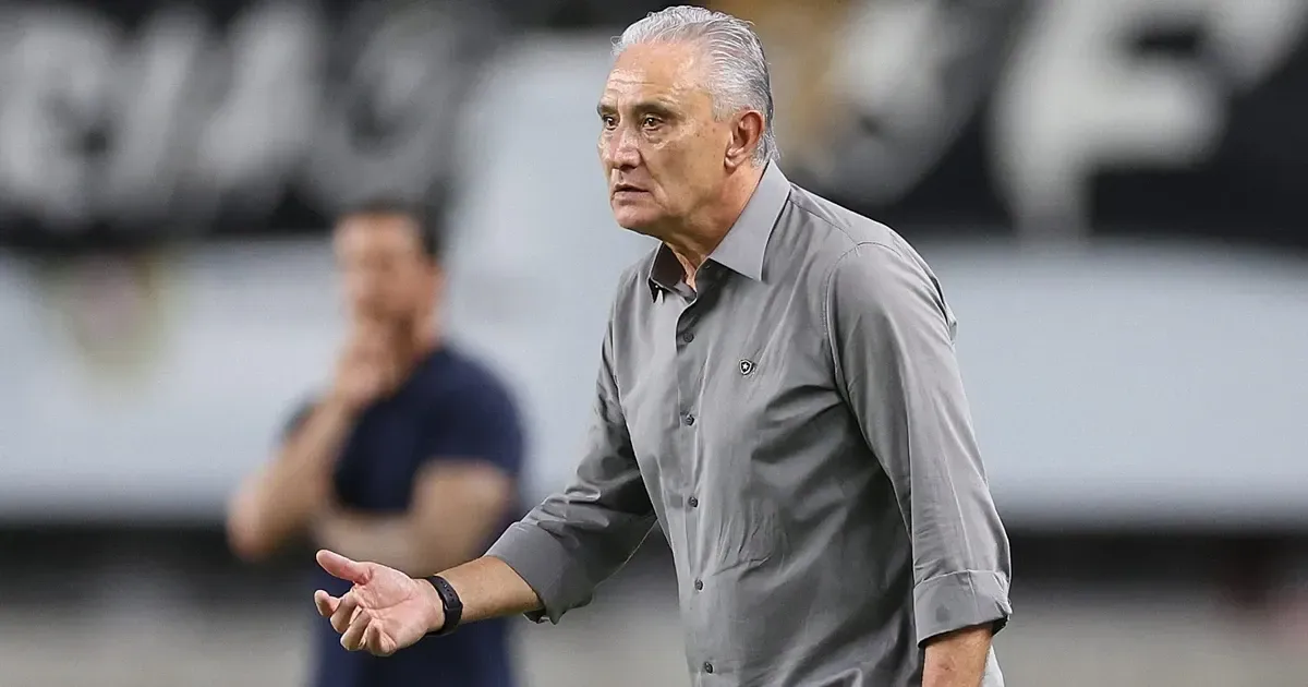 Botafogo descarta demissão de Tite, diz canal: ‘Uma fonte me disse que é chance zero’