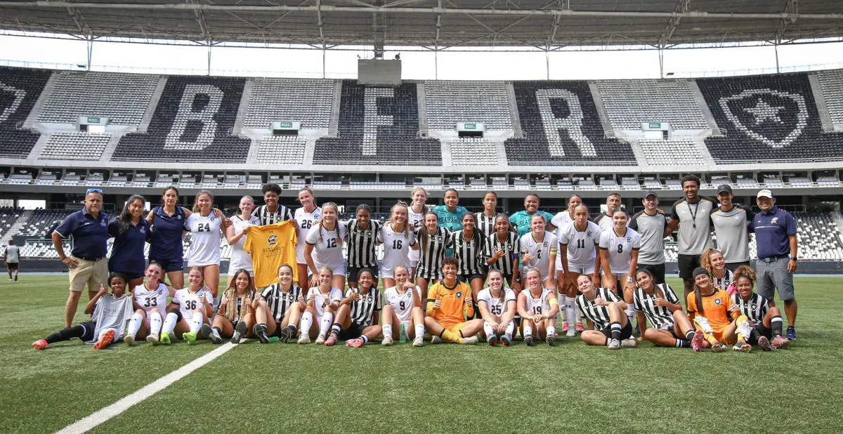 Botafogo finaliza preparação para Carioca Feminino Sub-20 com série de amistosos