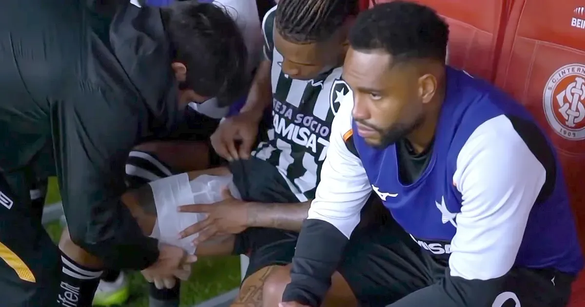 Botafogo informa que Danilo está fora do jogo contra o Remo em Belém