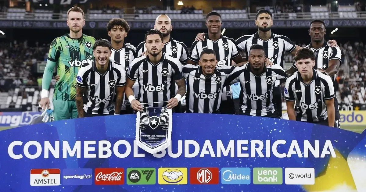 Botafogo escolhe jogadores para Copa Sul-Americana