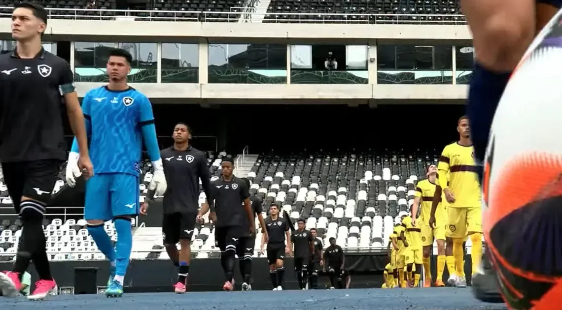 Sem Rodrigo Bellão e com time misto, Botafogo empata com Madureira pelo Carioca Sub-20