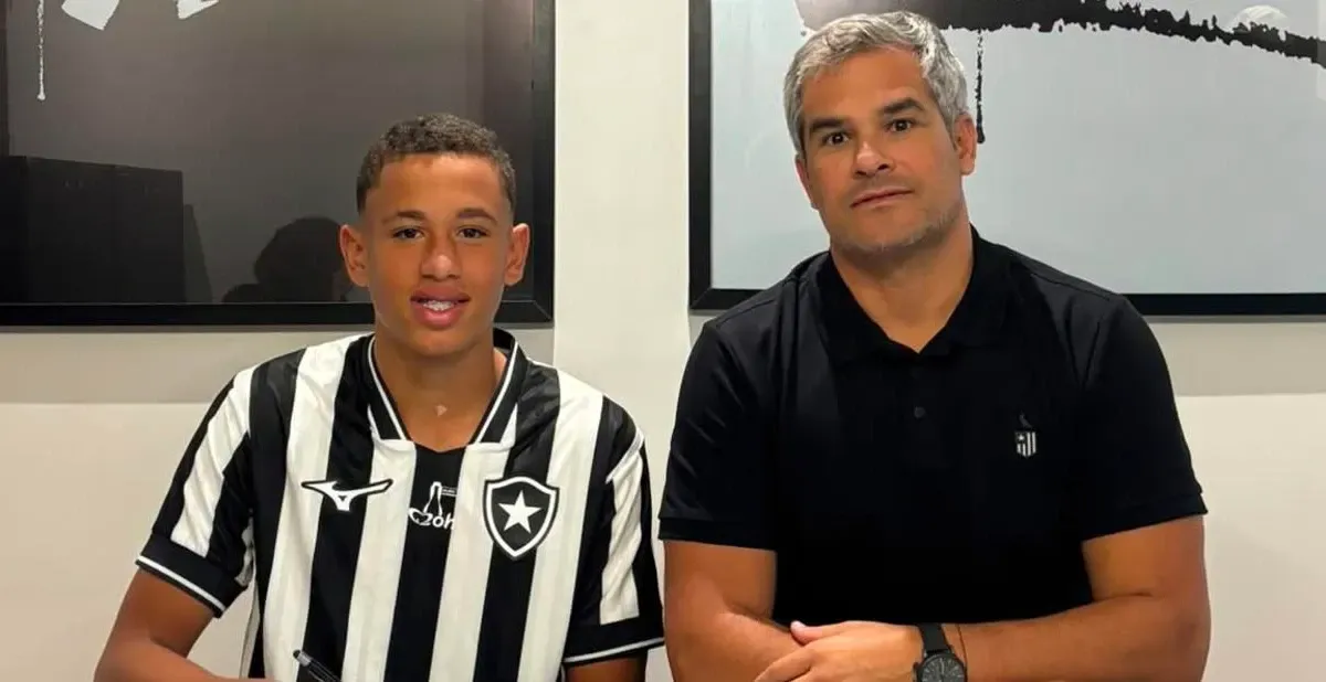 Botafogo renova contrato de formação com dois atletas da base: Gabriel Gilmar e Pietro França