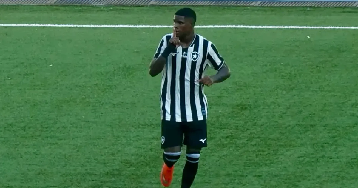 Com gol decisivo de Kadir, Botafogo vira sobre o Bangu e se classifica para a semifinal do Carioca Sub-20