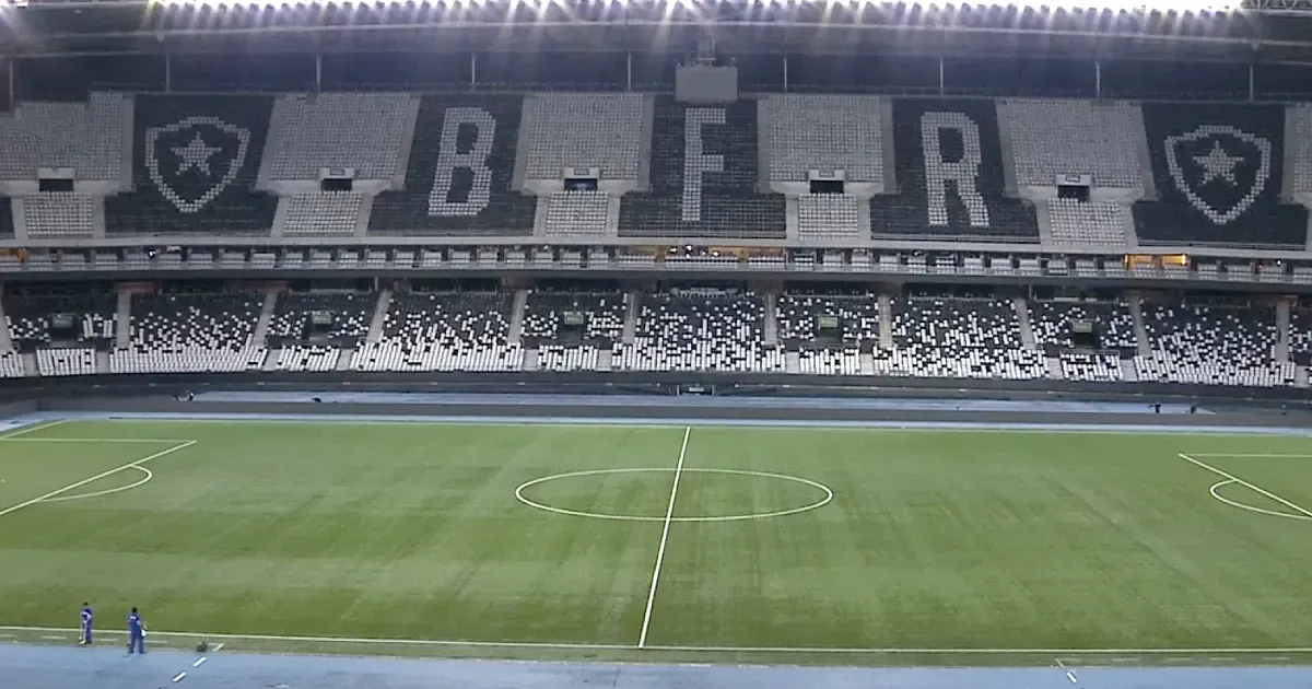 Botafogo: Estádio Nilton Santos em mau estado
