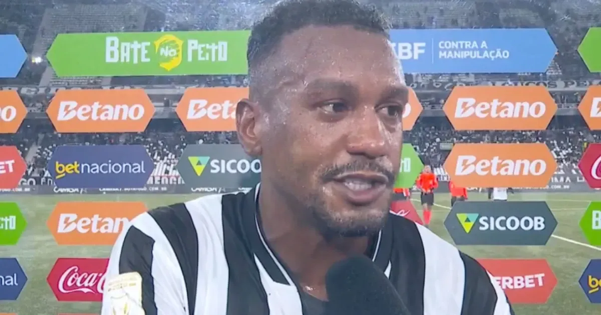 Edenílson lamenta erros do Botafogo no começo: ‘Demos os dois gols para eles, tem horas que tem que jogar simples’