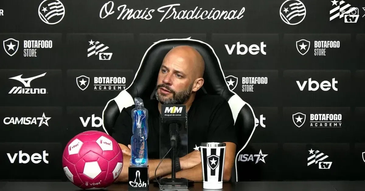 Franclim admite ‘jogo pobre’ em Botafogo 1 x 1 Fluminense: ‘Estivemos abaixo. Responsabilidade do treinador’