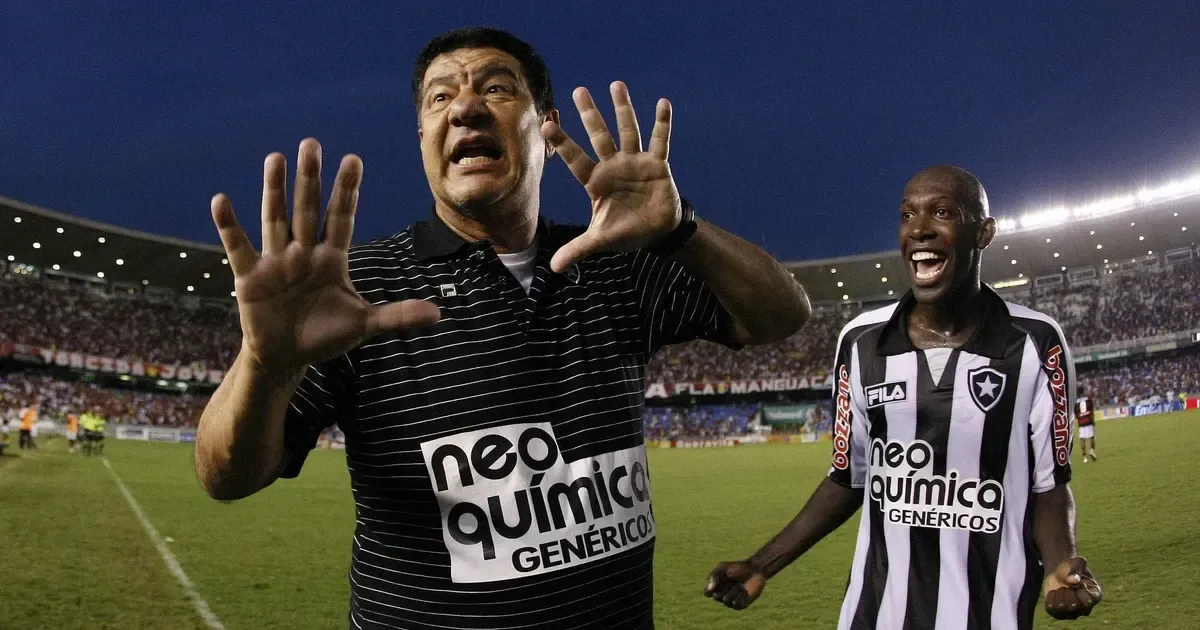 Joel Santana recorda volta por cima do Botafogo e título após derrota de 6: ‘Ganhamos porque fomos melhores’