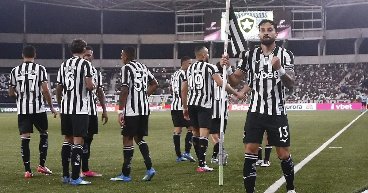 Com um jogo a menos, Botafogo cai uma posição e fecha 22ª rodada do Brasileirão em 9º
