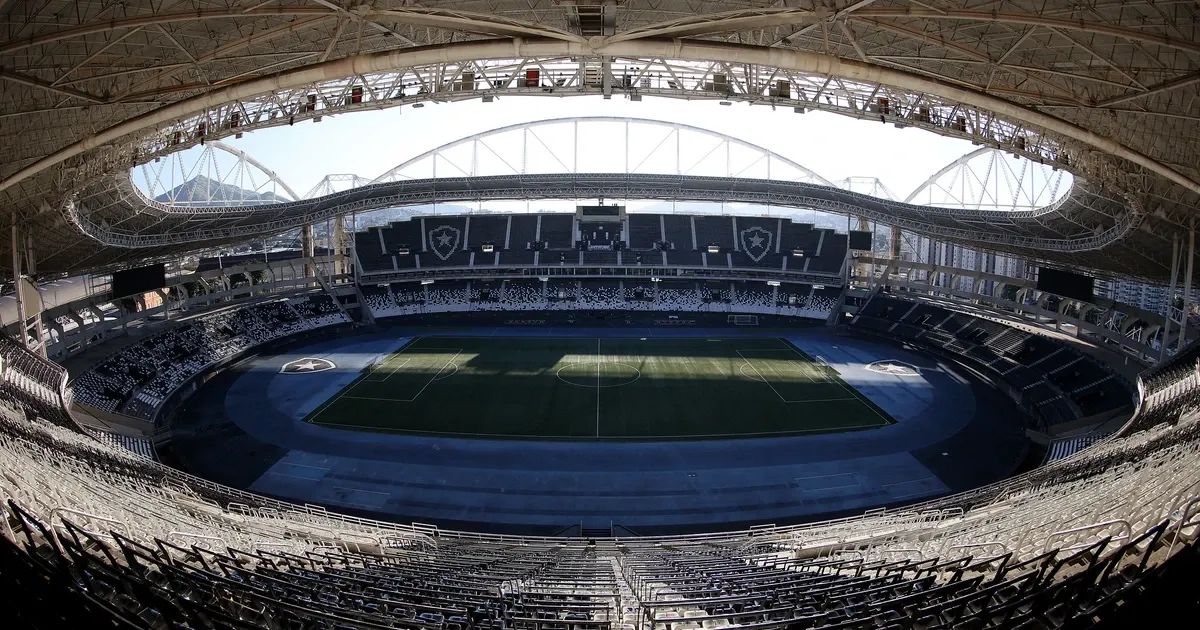 Presidente do Botafogo tem planos para aumentar capacidade do Estádio Nilton Santos, diz vice