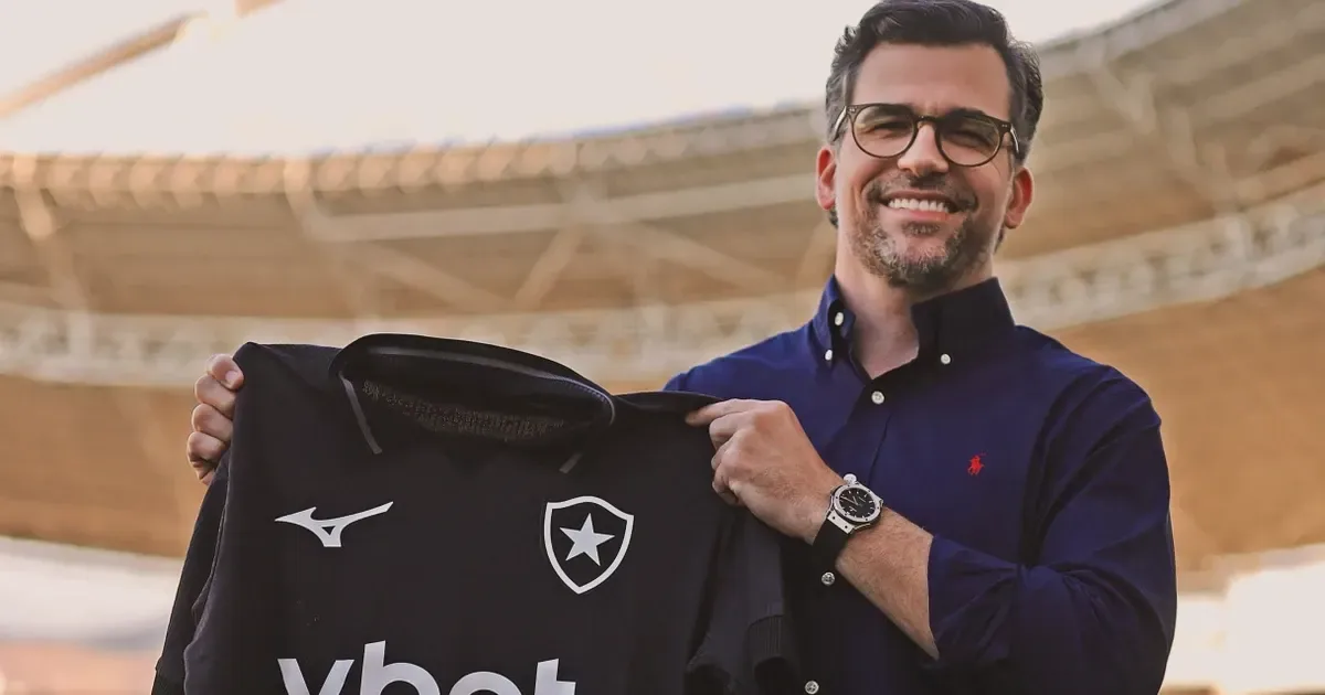 Responsabilidade financeira, visão de longo prazo e governança: novo presidente do Conselho da SAF do Botafogo explica metas