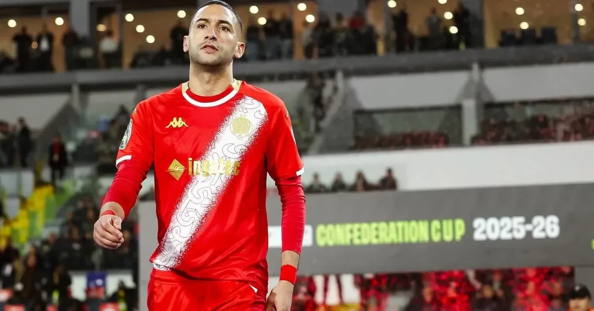 Site coloca Hakim Ziyech, astro do futebol de Marrocos, próximo do Botafogo