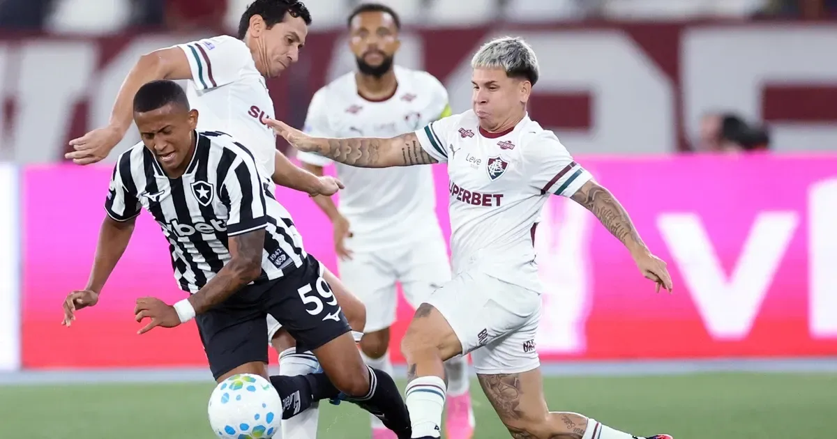 Botafogo tropeça em casa e empata com Fluminense