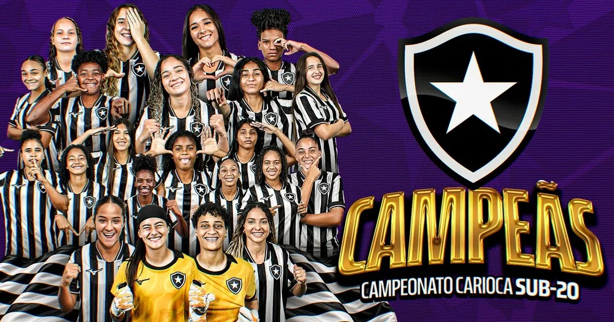 VÍDEO: Botafogo divulga bastidores de título carioca feminino sub-20 sobre o Fluminense