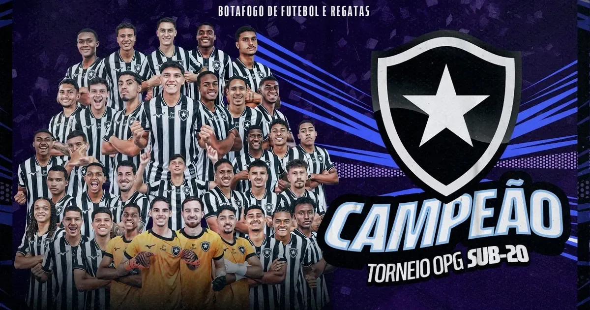 VÍDEO: Botafogo divulga bastidores de título do Torneio OPG Sub-20 2026