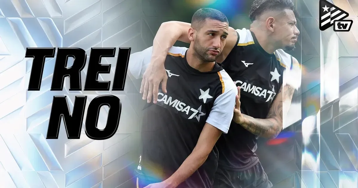 VÍDEO | Botafogo divulga imagens do treino desta quarta-feira no CT Lonier, com foco em finalizações