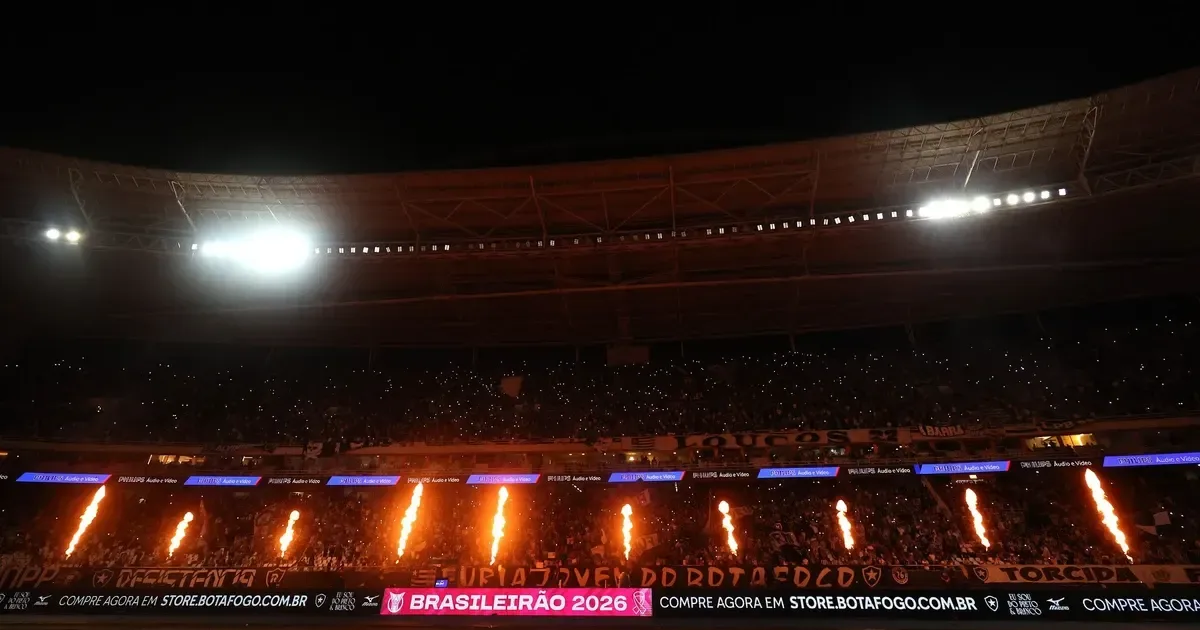 Botafogo tem 3º melhor público no Estádio Nilton Santos