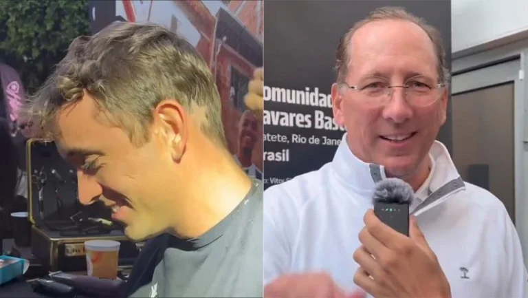 Paixão De Pai Para Filho: John Textor Se Diverte Com Estrela Solitária No Cabelo Do Filho E Promete: 'Vamos Levar Mais Troféus'