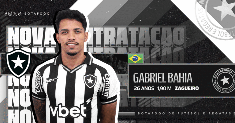 Botafogo Fecha Com Gabriel Bahia: Zagueiro Do Volta Redonda É Reforço De Peso Para 2026