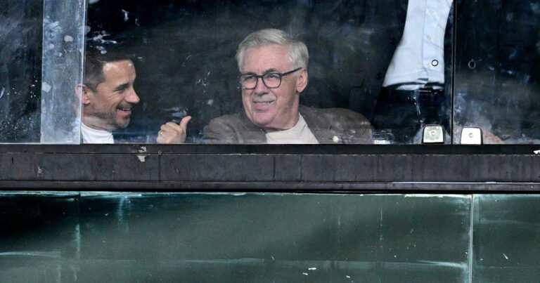 Carlo Ancelotti, Técnico Da Seleção Brasileira, Comparece Ao Nilton Santos Para Observar Botafogo X Bragantino