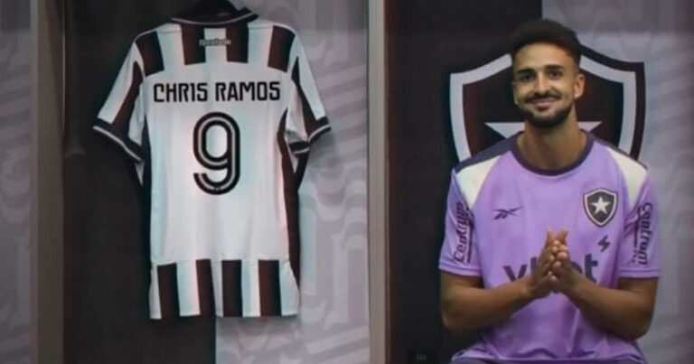 Chris Ramos É Registrado No Bid E Pode Estrear Pelo Botafogo Contra Juventude No Brasileirão