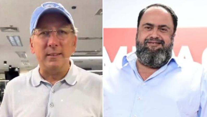 John Textor E Evangelos Marinakis Em Reunião De Negócios